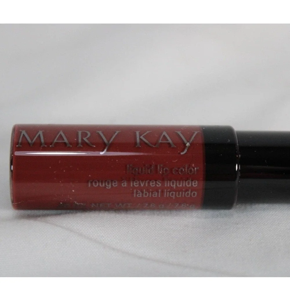 Mary Kay Liquid Lip Color Cherry Coffee Cafe Cerise 0.26oz New Box 034039